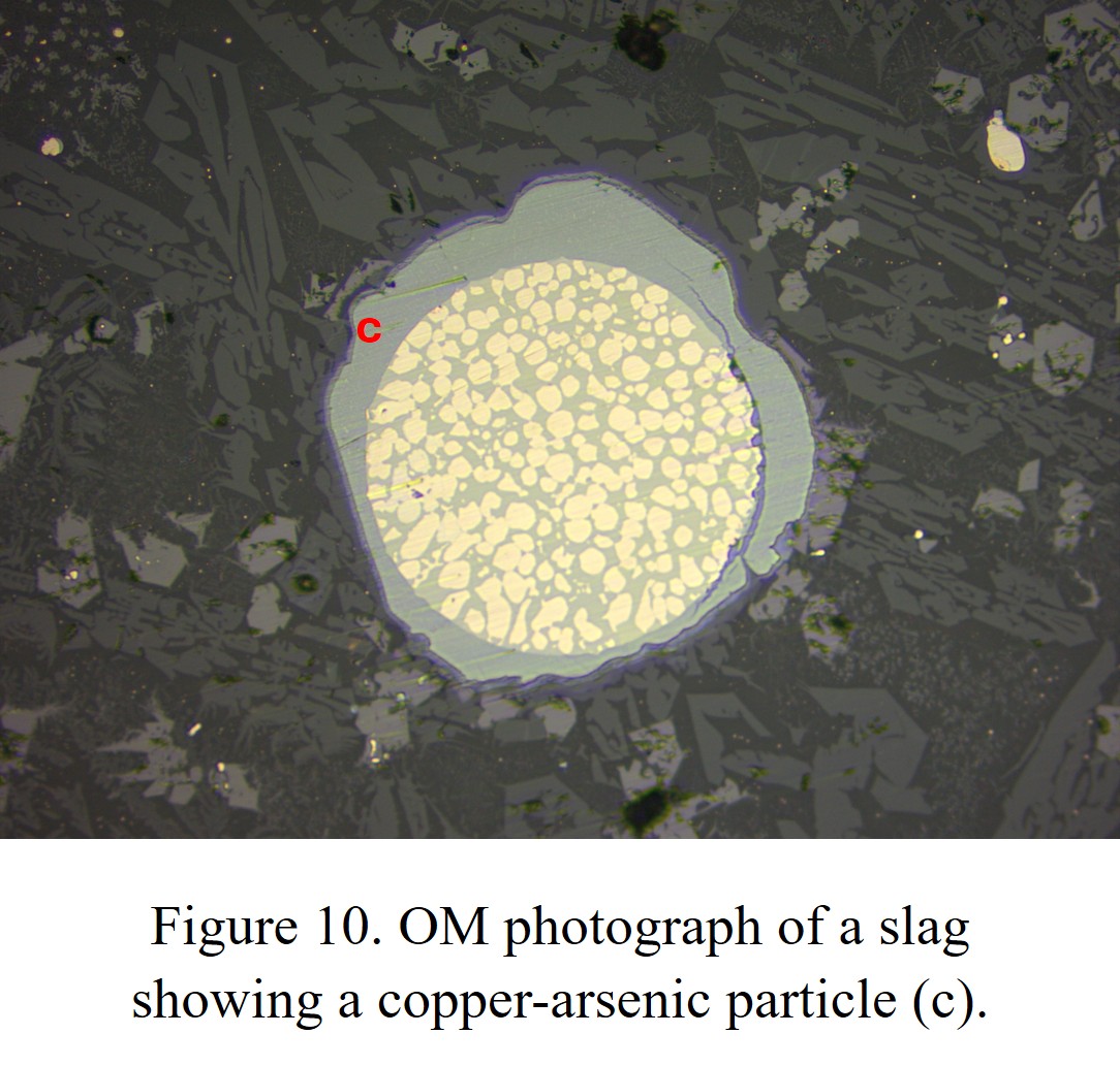 OM Slag Photograph Copper Arsenic